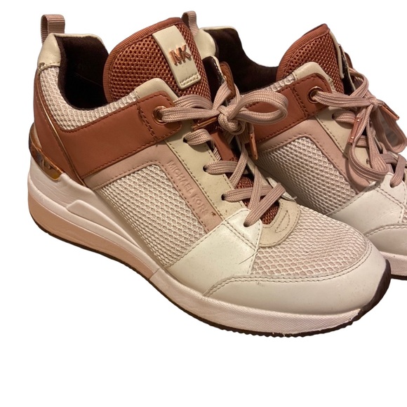 Michael Michael Kors Georgie Trainer Shoes - Picture 3 of 13